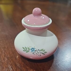 Vintage Decorative Country Pottery Air Freshner Empty Pot Mini Fragrance Jar